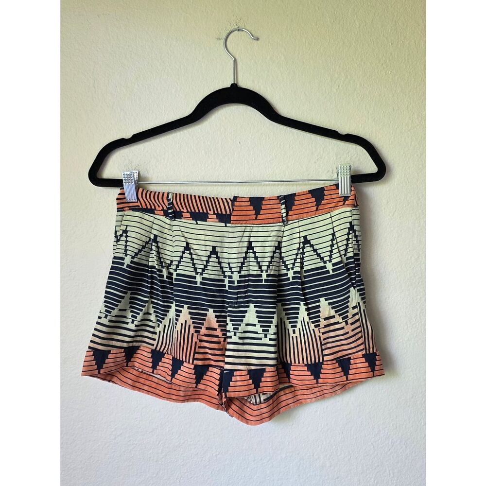 Parker 100% Silk Vintage Y2K Boho Print Shorts Size O